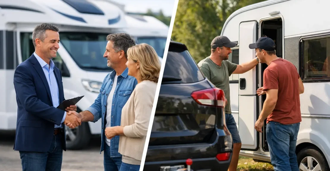 Caravan Brokerage vs Private Sale