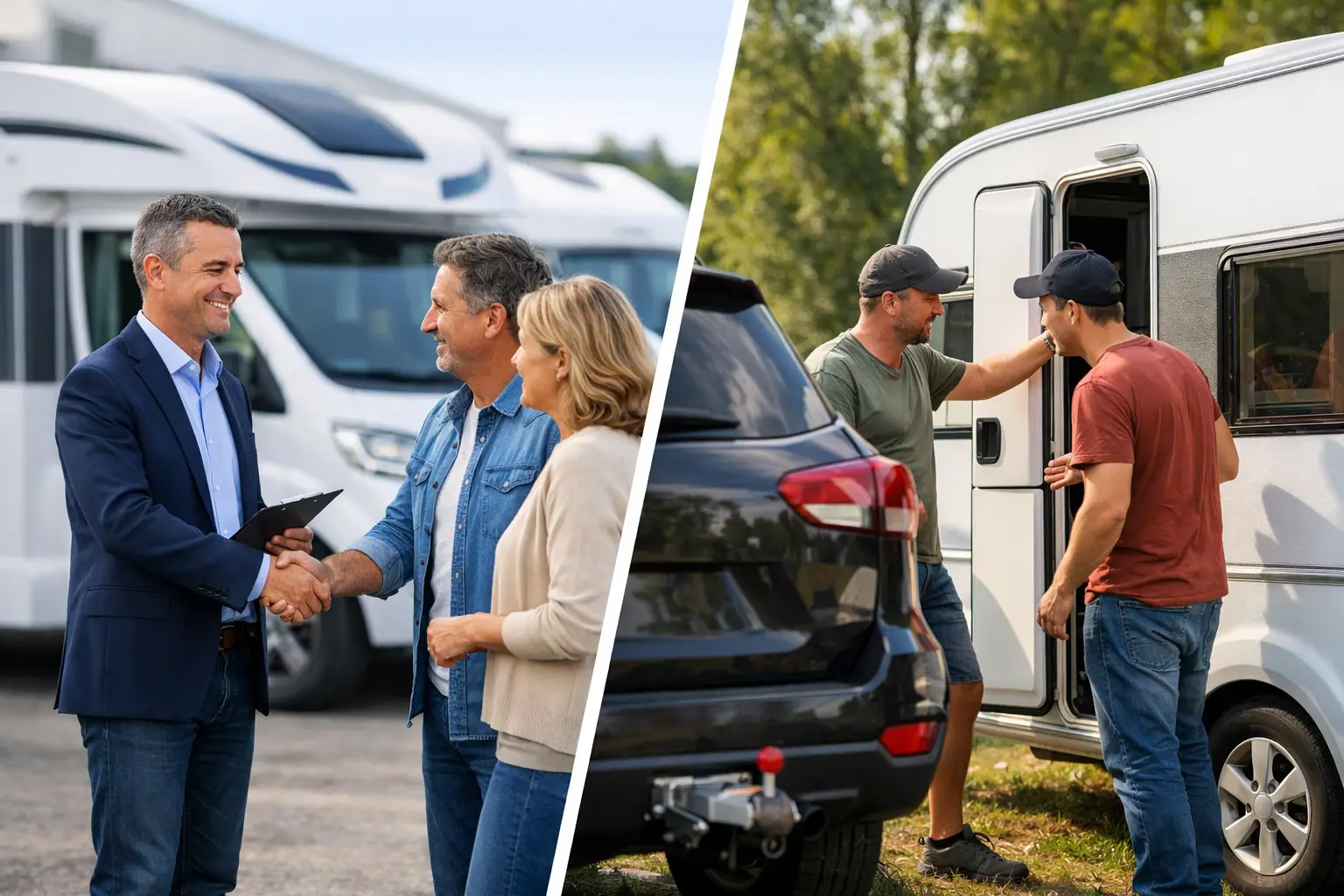 Caravan Brokerage vs Private Sale