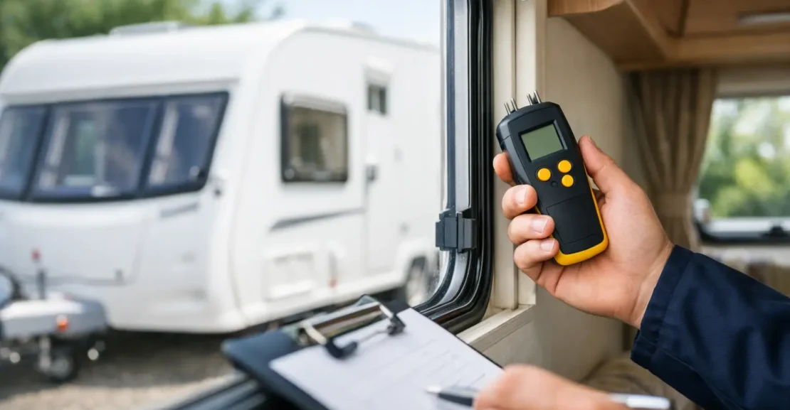 Caravan Moisture Testing Before You Buy