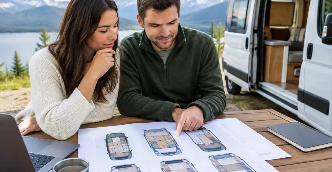Compare Campervan Floor Plans Before You Buy